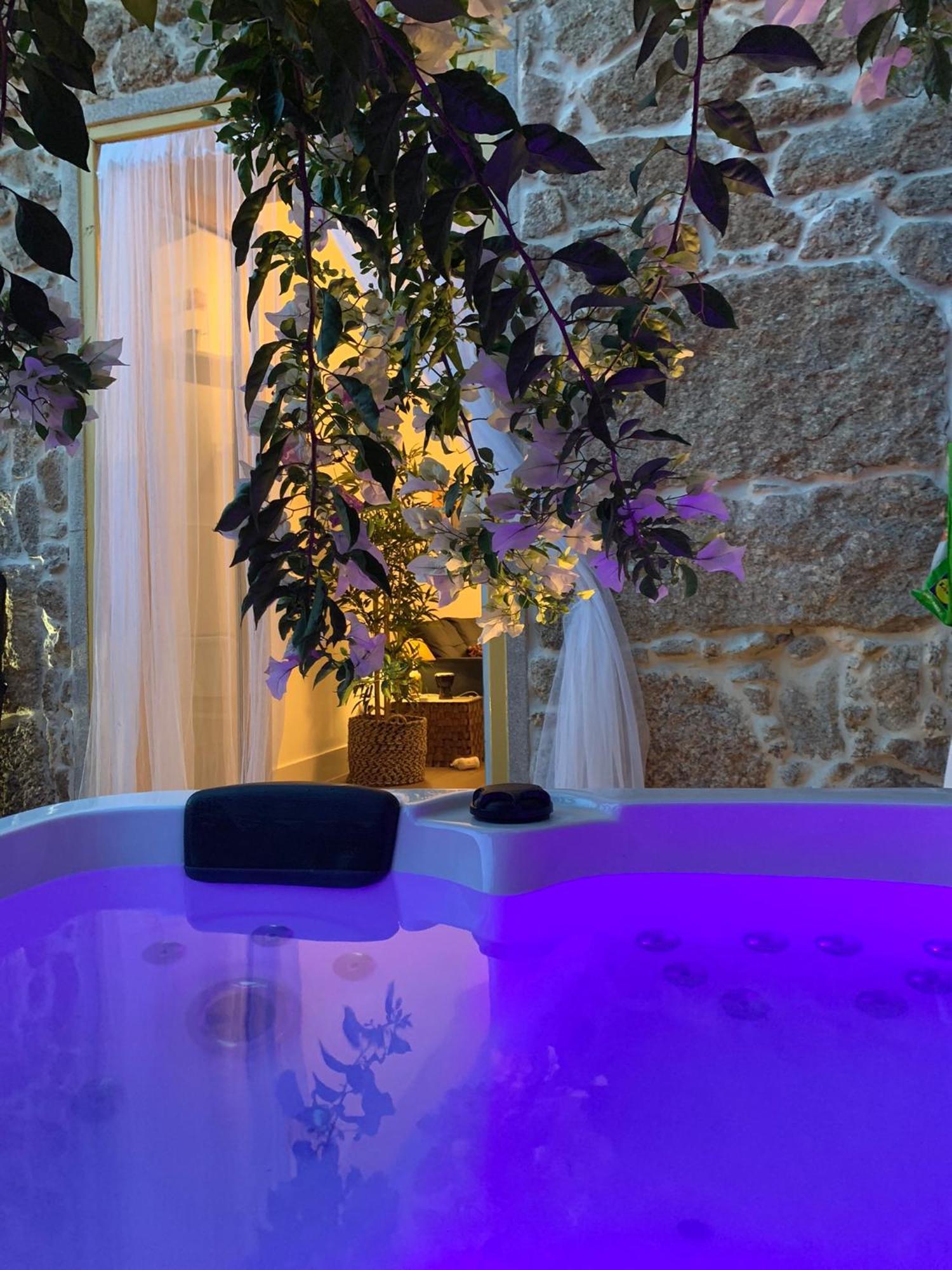 Encanto Casa Com Spa Jacuzzi Open Space Tinalhas Exterior foto